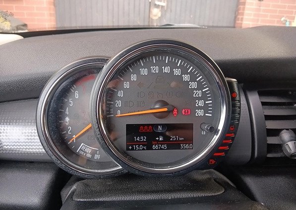 MINI Cooper cena 64700 przebieg: 67100, rok produkcji 2017 z Gołańcz małe 667